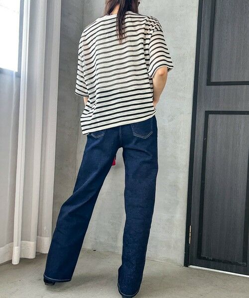 LAUTREAMONT / ロートレアモン ニット・セーター | 【WEB限定】シアーボーダーニットプルオーバー≪手洗い可能≫ | 詳細16