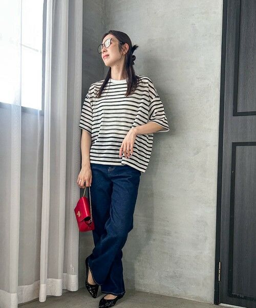 LAUTREAMONT / ロートレアモン ニット・セーター | 【WEB限定】シアーボーダーニットプルオーバー≪手洗い可能≫ | 詳細19