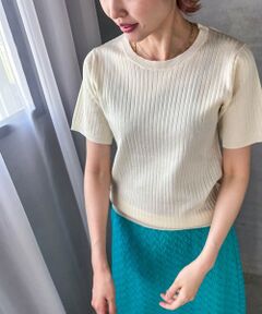 LAUTREAMONT / ロートレアモン ニット・セーター | 【WEB限定】ブライトリブニット≪手洗い可能≫