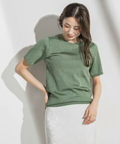 LAUTREAMONT / ロートレアモン ニット・セーター | 【WEB限定】ブライトリブニット≪手洗い可能≫