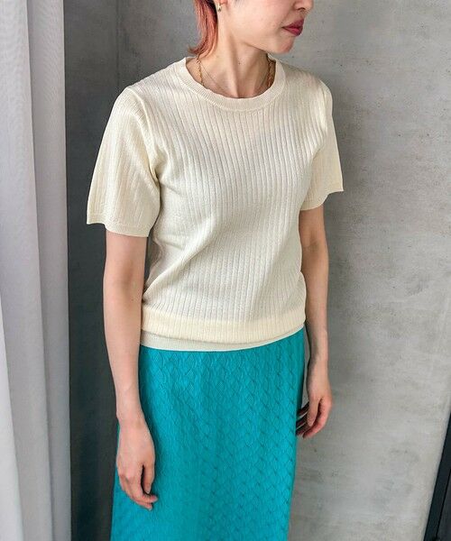 LAUTREAMONT / ロートレアモン ニット・セーター | 【WEB限定】ブライトリブニット≪手洗い可能≫ | 詳細2