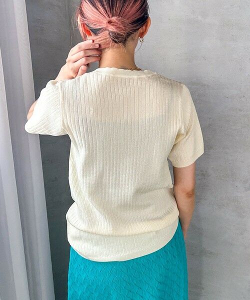 LAUTREAMONT / ロートレアモン ニット・セーター | 【WEB限定】ブライトリブニット≪手洗い可能≫ | 詳細3