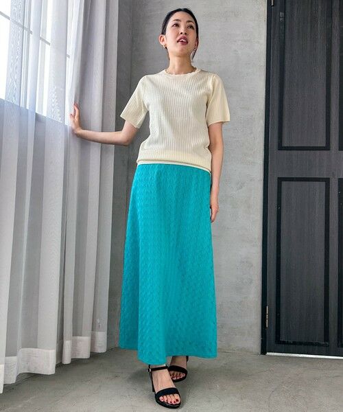 LAUTREAMONT / ロートレアモン ニット・セーター | 【WEB限定】ブライトリブニット≪手洗い可能≫ | 詳細4