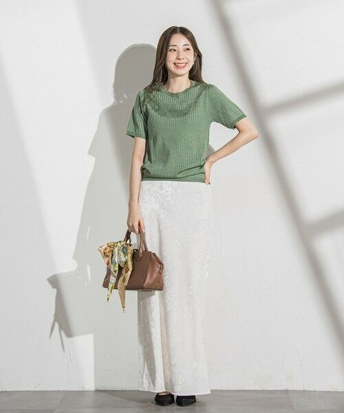 LAUTREAMONT / ロートレアモン ニット・セーター | 【WEB限定】ブライトリブニット≪手洗い可能≫ | 詳細7