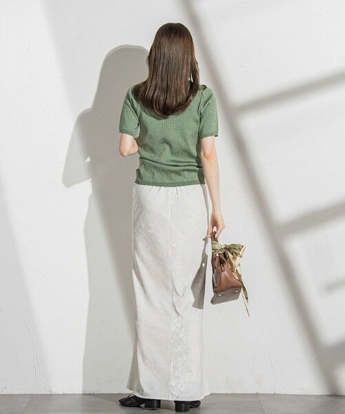 LAUTREAMONT / ロートレアモン ニット・セーター | 【WEB限定】ブライトリブニット≪手洗い可能≫ | 詳細8