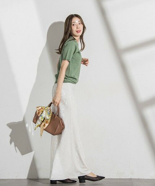 LAUTREAMONT / ロートレアモン ニット・セーター | 【WEB限定】ブライトリブニット≪手洗い可能≫ | 詳細9