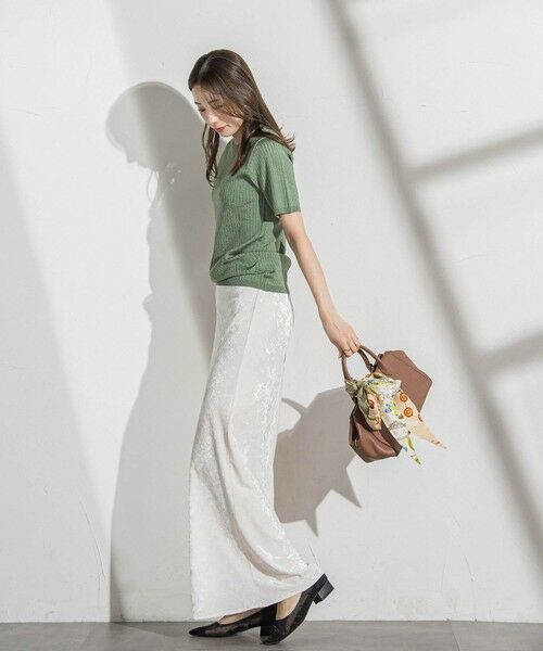 LAUTREAMONT / ロートレアモン ニット・セーター | 【WEB限定】ブライトリブニット≪手洗い可能≫ | 詳細10