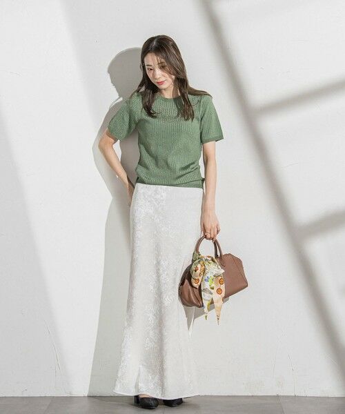 LAUTREAMONT / ロートレアモン ニット・セーター | 【WEB限定】ブライトリブニット≪手洗い可能≫ | 詳細11