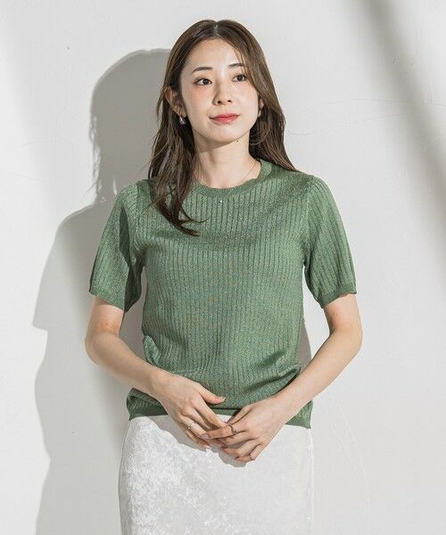 LAUTREAMONT / ロートレアモン ニット・セーター | 【WEB限定】ブライトリブニット≪手洗い可能≫ | 詳細12