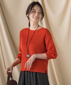 LAUTREAMONT / ロートレアモン ニット・セーター | ラメミックスニットプルオーバー≪手洗い可能≫