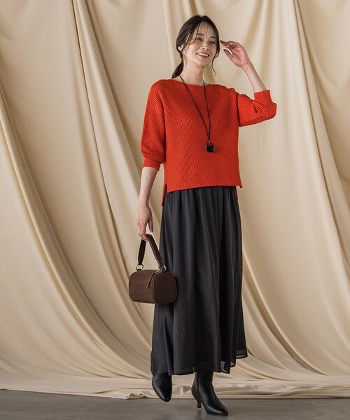 LAUTREAMONT / ロートレアモン ニット・セーター | ラメミックスニットプルオーバー≪手洗い可能≫ | 詳細3