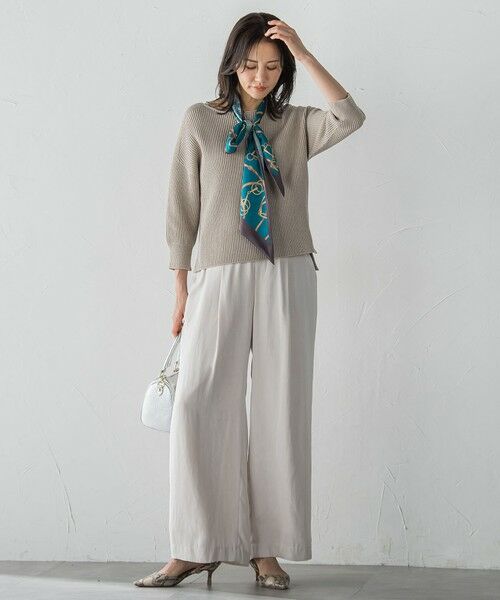 LAUTREAMONT / ロートレアモン ニット・セーター | ラメミックスニットプルオーバー≪手洗い可能≫ | 詳細16