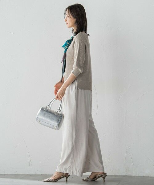 LAUTREAMONT / ロートレアモン ニット・セーター | ラメミックスニットプルオーバー≪手洗い可能≫ | 詳細17