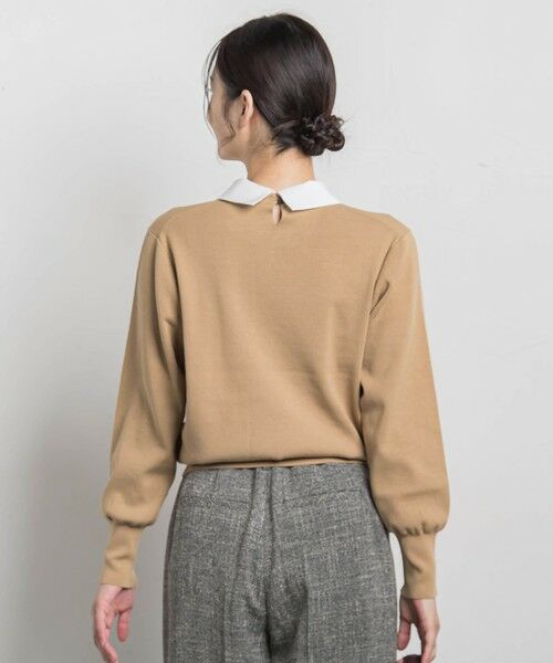 LAUTREAMONT / ロートレアモン ニット・セーター | 2WAYシャツ襟付きニットプルオーバー≪手洗い可能≫ | 詳細11