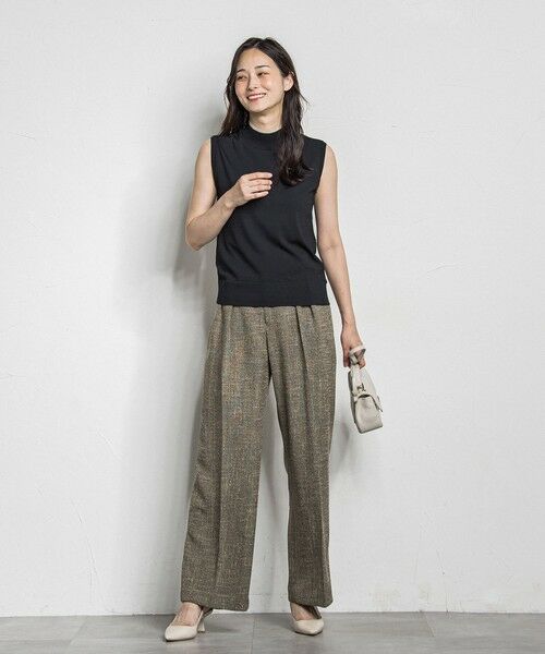 LAUTREAMONT / ロートレアモン ニット・セーター | ノースリーブハイネックニット ≪手洗い可能≫ | 詳細2