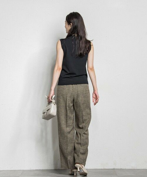 LAUTREAMONT / ロートレアモン ニット・セーター | ノースリーブハイネックニット ≪手洗い可能≫ | 詳細4