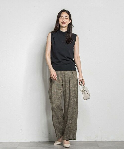 LAUTREAMONT / ロートレアモン ニット・セーター | ノースリーブハイネックニット ≪手洗い可能≫ | 詳細5