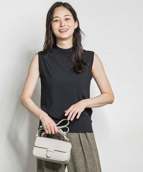 LAUTREAMONT / ロートレアモン ニット・セーター | ノースリーブハイネックニット ≪手洗い可能≫ | 詳細7