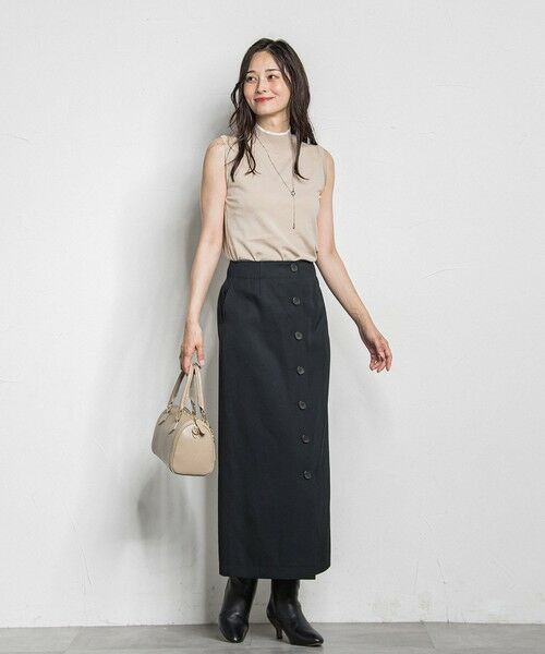 LAUTREAMONT / ロートレアモン ニット・セーター | ノースリーブハイネックニット ≪手洗い可能≫ | 詳細21