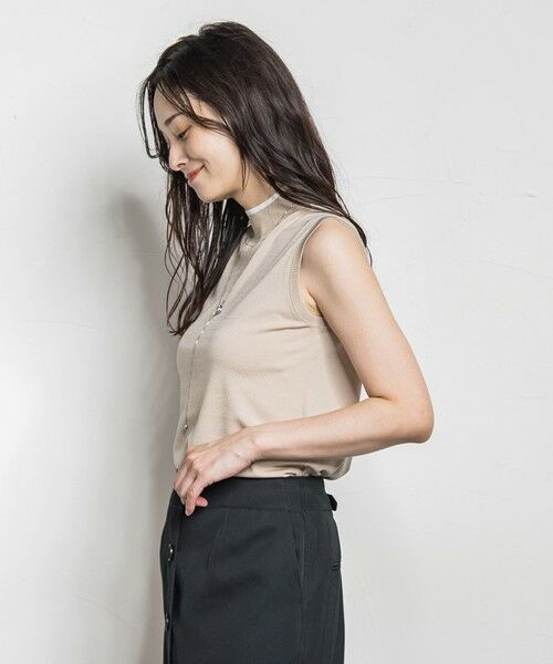 LAUTREAMONT / ロートレアモン ニット・セーター | ノースリーブハイネックニット ≪手洗い可能≫ | 詳細26