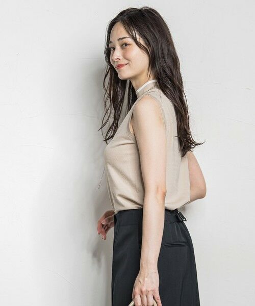 LAUTREAMONT / ロートレアモン ニット・セーター | ノースリーブハイネックニット ≪手洗い可能≫ | 詳細27