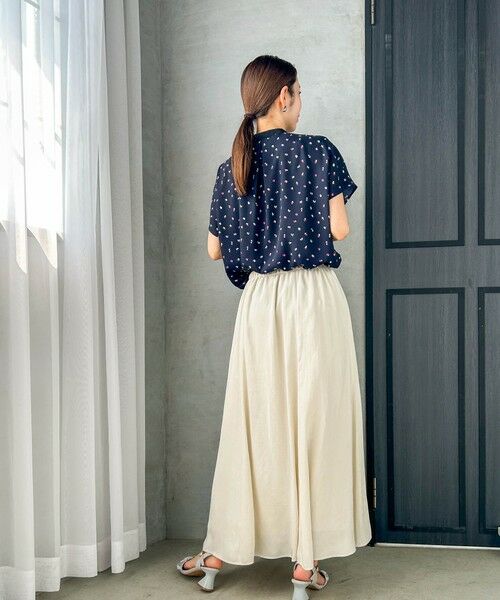 LAUTREAMONT / ロートレアモン シャツ・ブラウス | 【WEB限定】プリントアムンゼンブラウス≪洗濯機で洗える/透けにくい≫ | 詳細3