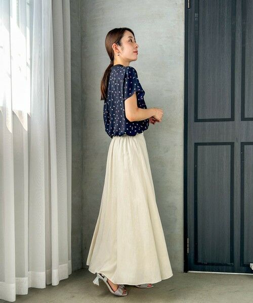 LAUTREAMONT / ロートレアモン シャツ・ブラウス | 【WEB限定】プリントアムンゼンブラウス≪洗濯機で洗える/透けにくい≫ | 詳細4