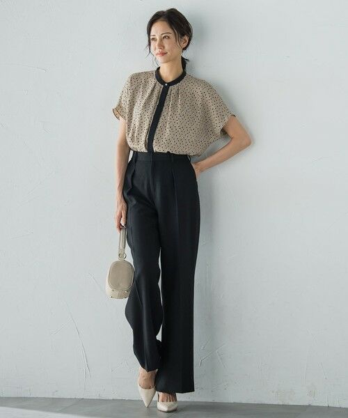 LAUTREAMONT / ロートレアモン シャツ・ブラウス | 【WEB限定】プリントアムンゼンブラウス≪洗濯機で洗える/透けにくい≫ | 詳細5