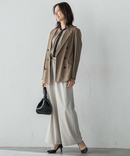 LAUTREAMONT / ロートレアモン シャツ・ブラウス | 【WEB限定】プリントアムンゼンブラウス≪洗濯機で洗える/透けにくい≫ | 詳細14