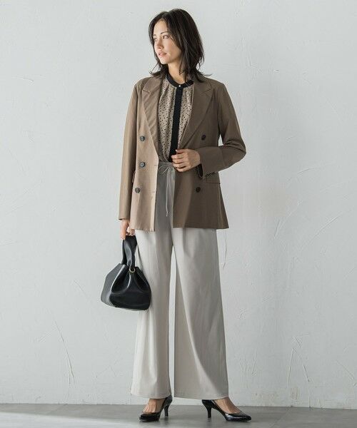 LAUTREAMONT / ロートレアモン シャツ・ブラウス | 【WEB限定】プリントアムンゼンブラウス≪洗濯機で洗える/透けにくい≫ | 詳細15