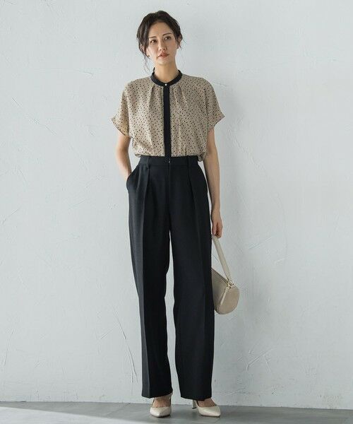 LAUTREAMONT / ロートレアモン シャツ・ブラウス | 【WEB限定】プリントアムンゼンブラウス≪洗濯機で洗える/透けにくい≫ | 詳細7