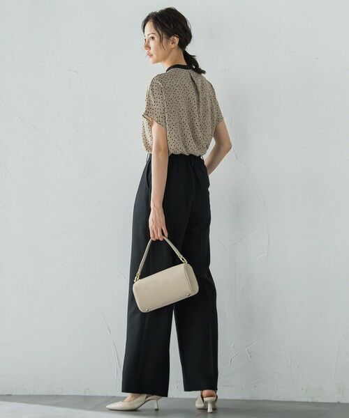 LAUTREAMONT / ロートレアモン シャツ・ブラウス | 【WEB限定】プリントアムンゼンブラウス≪洗濯機で洗える/透けにくい≫ | 詳細8