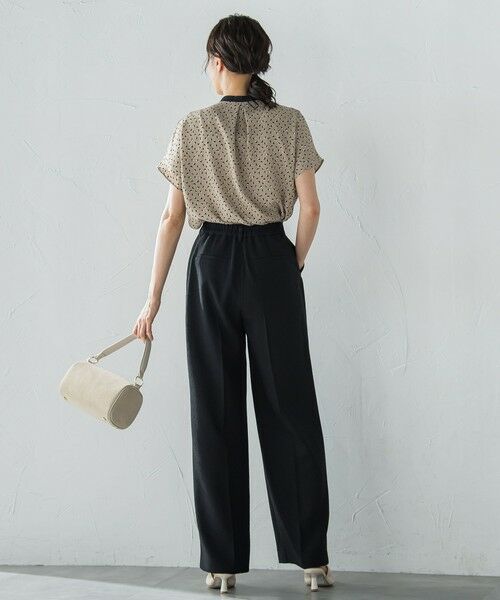 LAUTREAMONT / ロートレアモン シャツ・ブラウス | 【WEB限定】プリントアムンゼンブラウス≪洗濯機で洗える/透けにくい≫ | 詳細9