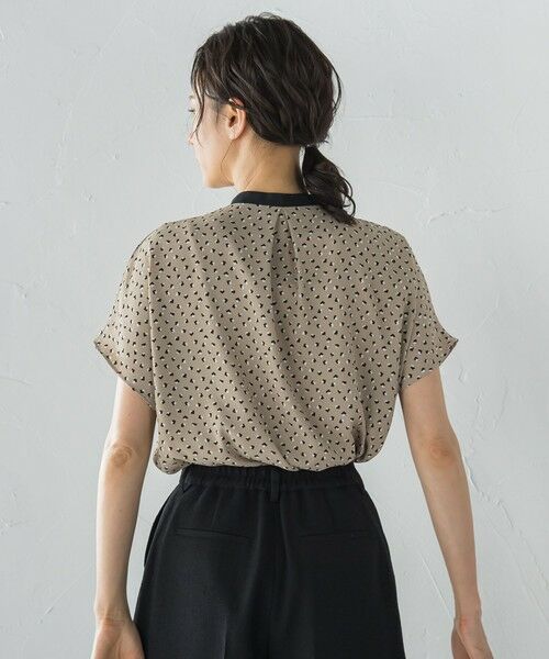 LAUTREAMONT / ロートレアモン シャツ・ブラウス | 【WEB限定】プリントアムンゼンブラウス≪洗濯機で洗える/透けにくい≫ | 詳細12