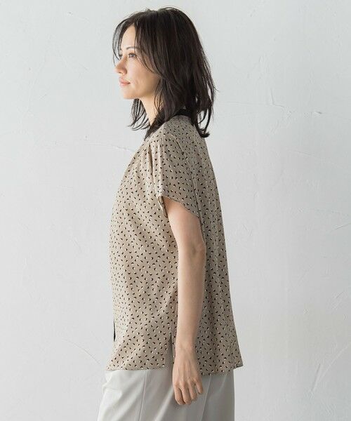 LAUTREAMONT / ロートレアモン シャツ・ブラウス | 【WEB限定】プリントアムンゼンブラウス≪洗濯機で洗える/透けにくい≫ | 詳細13