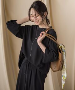 LAUTREAMONT / ロートレアモン シャツ・ブラウス | キレイ×リラックス スタンドカラーブラウス≪接触冷感/UV/洗濯機で洗える≫