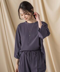 LAUTREAMONT / ロートレアモン シャツ・ブラウス | キレイ×リラックス スタンドカラーブラウス≪接触冷感/UV/洗濯機で洗える≫