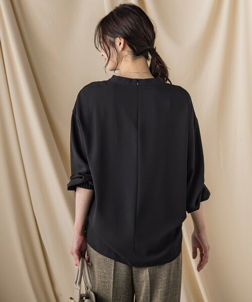 LAUTREAMONT / ロートレアモン シャツ・ブラウス | キレイ×リラックス スタンドカラーブラウス≪接触冷感/UV/洗濯機で洗える≫ | 詳細2