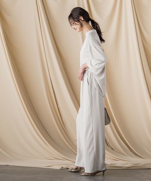 LAUTREAMONT / ロートレアモン シャツ・ブラウス | キレイ×リラックス スタンドカラーブラウス≪接触冷感/UV/洗濯機で洗える≫ | 詳細9