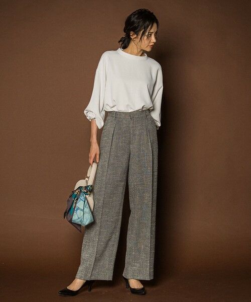 LAUTREAMONT / ロートレアモン シャツ・ブラウス | キレイ×リラックス スタンドカラーブラウス≪接触冷感/UV/洗濯機で洗える≫ | 詳細10