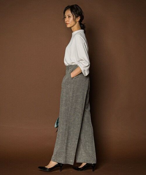 LAUTREAMONT / ロートレアモン シャツ・ブラウス | キレイ×リラックス スタンドカラーブラウス≪接触冷感/UV/洗濯機で洗える≫ | 詳細11