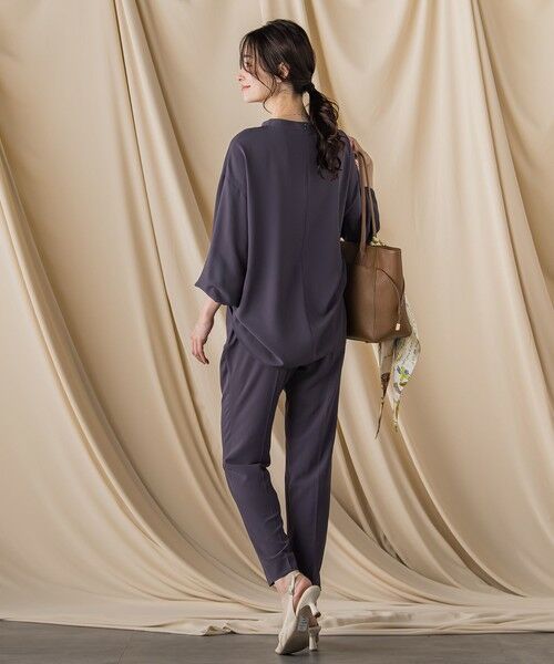 LAUTREAMONT / ロートレアモン シャツ・ブラウス | キレイ×リラックス スタンドカラーブラウス≪接触冷感/UV/洗濯機で洗える≫ | 詳細16