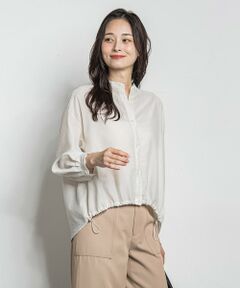 LAUTREAMONT / ロートレアモン シャツ・ブラウス | シアーバンブータンブラーブラウス