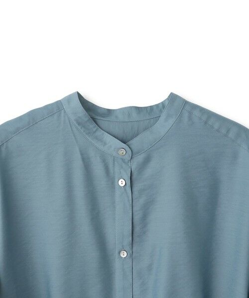 LAUTREAMONT / ロートレアモン シャツ・ブラウス | シアーバンブータンブラーブラウス | 詳細13