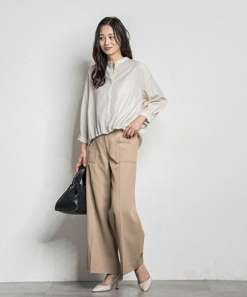 LAUTREAMONT / ロートレアモン シャツ・ブラウス | シアーバンブータンブラーブラウス | 詳細19