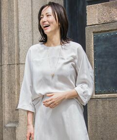 LAUTREAMONT / ロートレアモン シャツ・ブラウス | エアリースエードブラウス ≪洗濯機で洗える≫