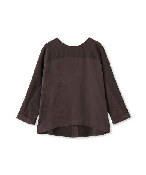 LAUTREAMONT / ロートレアモン シャツ・ブラウス | エアリースエードブラウス ≪洗濯機で洗える≫ | 詳細10