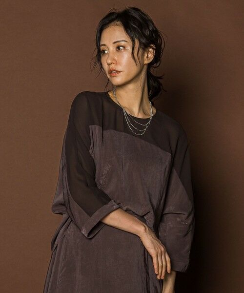 LAUTREAMONT / ロートレアモン シャツ・ブラウス | エアリースエードブラウス ≪洗濯機で洗える≫ | 詳細5