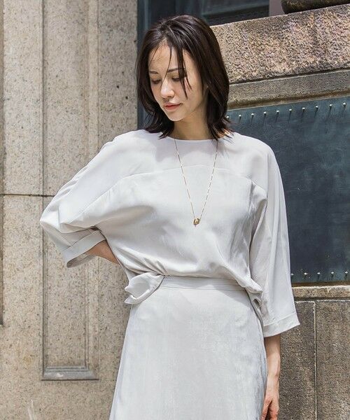 LAUTREAMONT / ロートレアモン シャツ・ブラウス | エアリースエードブラウス ≪洗濯機で洗える≫ | 詳細16