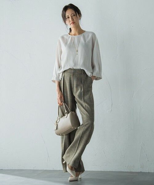 LAUTREAMONT / ロートレアモン シャツ・ブラウス | エアリースエードブラウス ≪洗濯機で洗える≫ | 詳細23